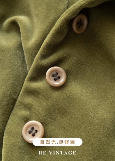 柔亮黃綠色絨布背心11