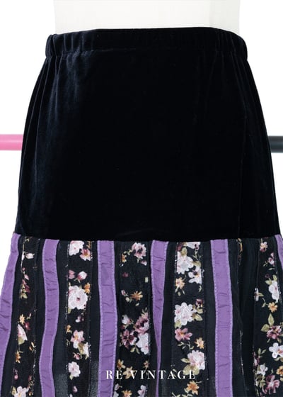 Acai 莓果花香絨布小短裙（24-28"）3