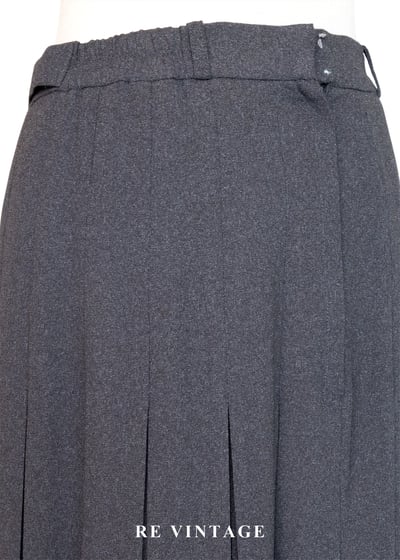 氣質單品 - 深灰色漂亮百褶中長裙（27-28"）8