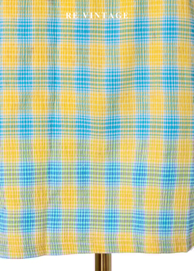 檸檬藍午後野餐夏日洋裝6