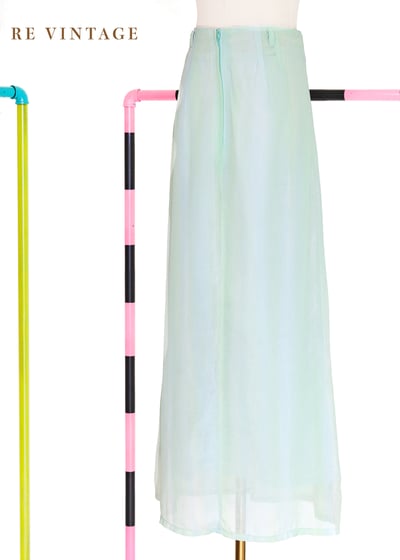 薄荷冰沙微風中跳舞的長裙（26"）6