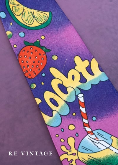 夏夜水果雞尾酒領帶8