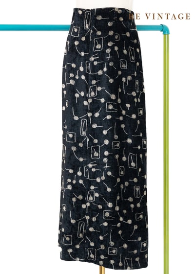 棒棒糖水中游毛巾布長裙（26")5