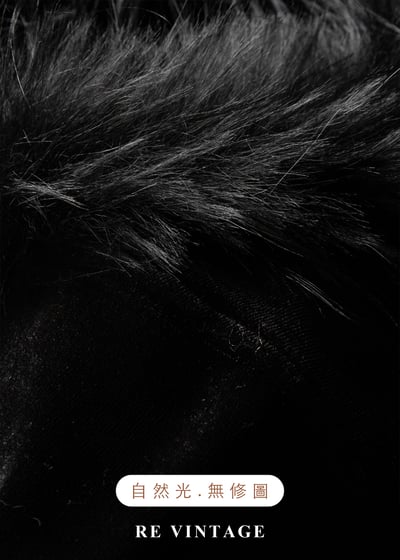 Hollywood 名伶黑羽毛絨布長洋裝16