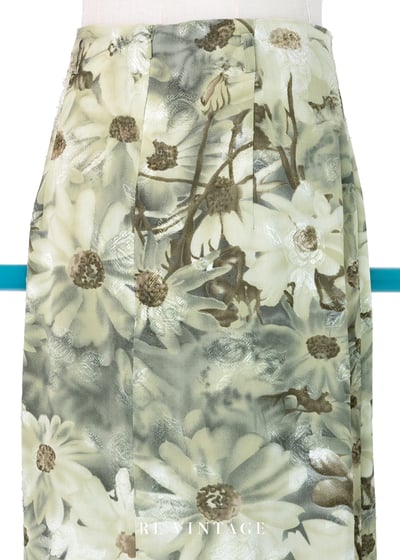 Green Filter 白花花園長裙（26"）8