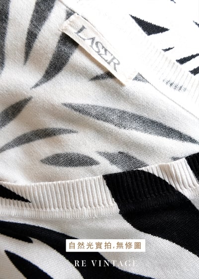 風中斑馬薄款針織上衣14