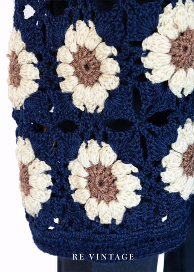 行走中的小花園織品長版外套/罩衫13