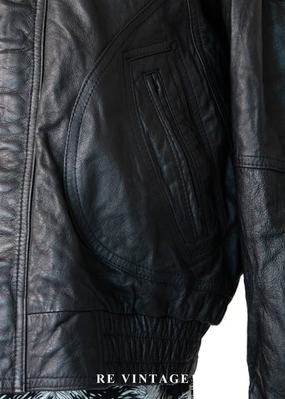 質感單品 - 牛皮夜行者皮革外套6