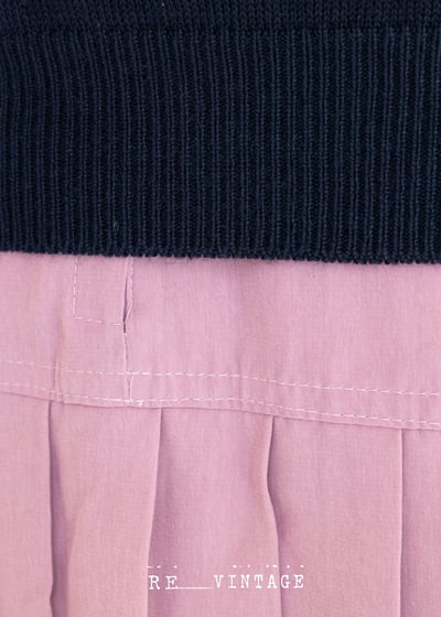 溫柔粉紅高腰百褶裙9