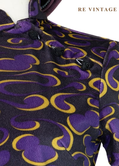 叛逆的東方娃娃迷幻頻率絨布洋裝5