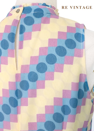 彩虹波點跳格子午後洋裝11
