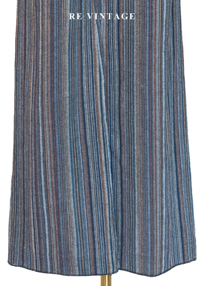 時空經緯 - 復古彩條微喇叭長褲（28"）6