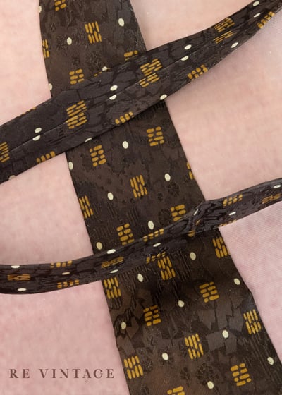 焦糖變形蟲方格點點領帶9