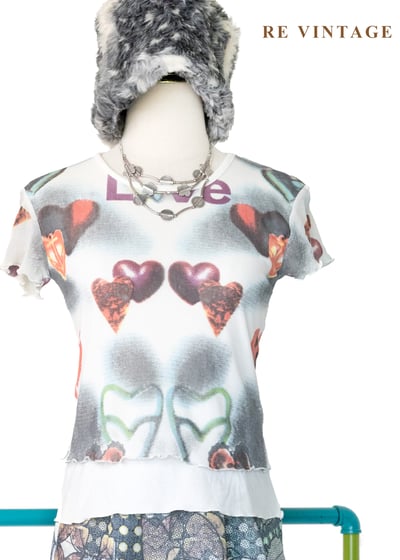愛情的數位噴漆街頭感上衣1