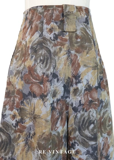 復古高腰油花濾鏡長褲（26"）11