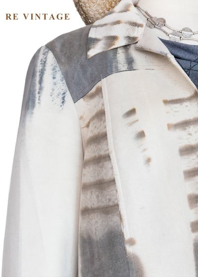 『歐洲寶貝』義大利製 - 墨染森野噴繪工藝夾克外套5