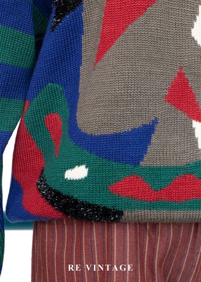 熱情の幾何宇宙針織毛衣4