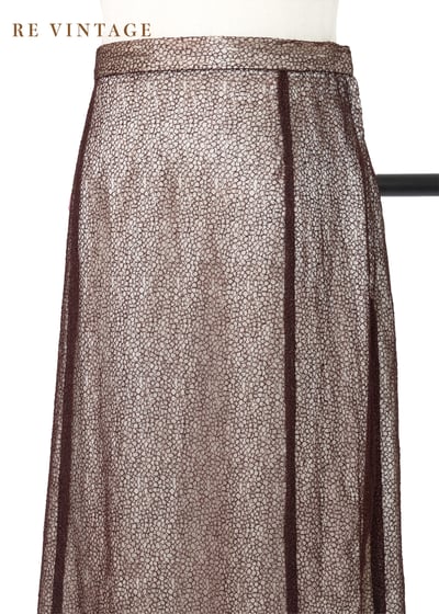 蜘蛛網網紗長裙（27"）3