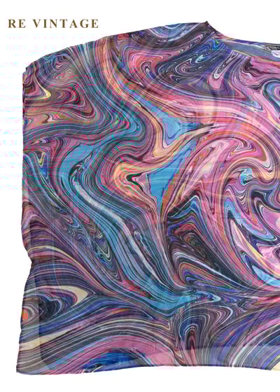 絢彩流體調色盤上衣6