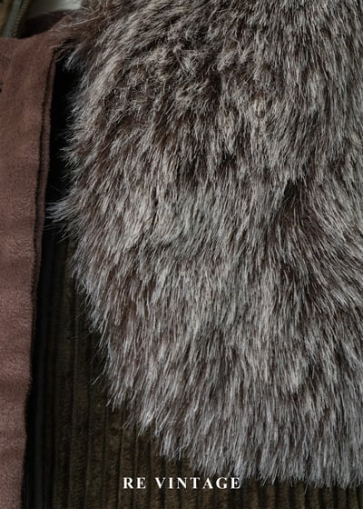 荒野獵人毛絨絨短版背心8