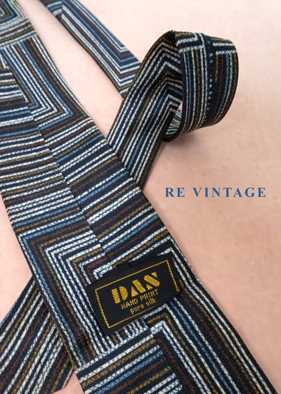 深夜迴路 - 幾何迷宮領帶3