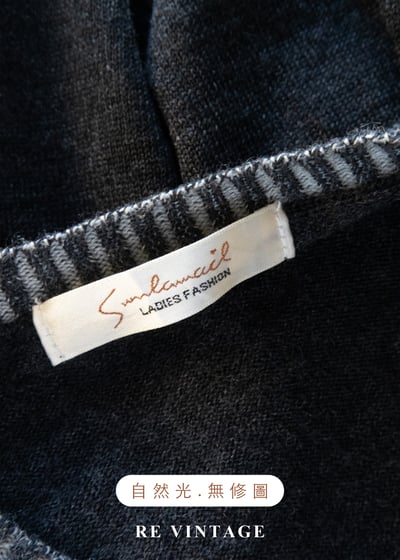 黑白間變奏曲幾合針織背心12