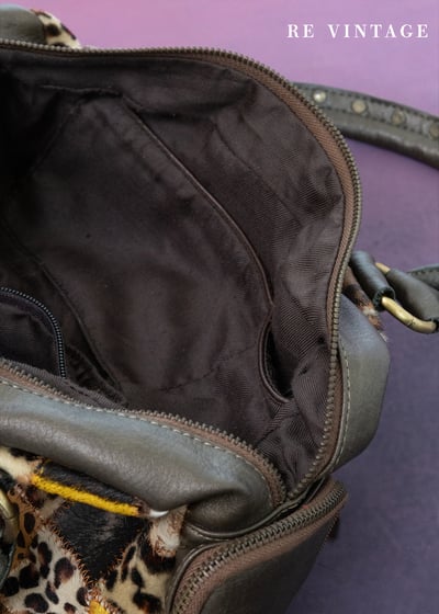 動物野性拼貼怪可愛手提包10