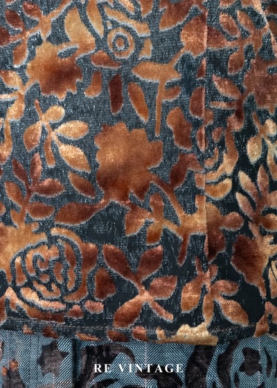 落日玫瑰 - 浮雕花絨背心4