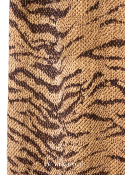 虎斑狂野優雅長洋裝8