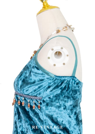 異國舞姬搖動木珠絨布背心8