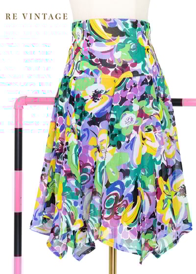 畫家畫布玩色顏料短裙（26"）1