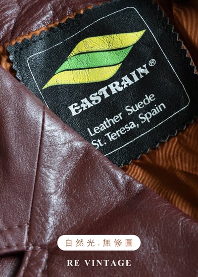 紅酒微醺之夜 - 復古腰身皮革外套16