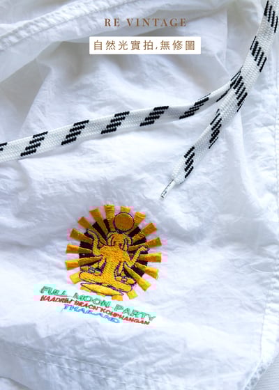 Brilliant White 尼龍白短褲（22-27"）8