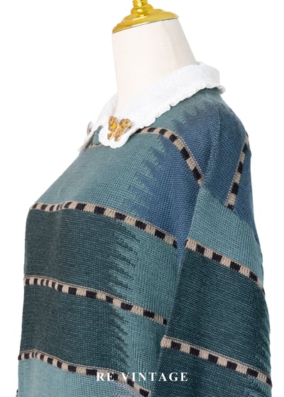 Oceanic Clam 漸層海流針織毛衣8