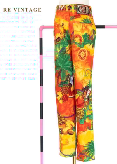 太陽神祭典熱帶風情長褲（29"）8