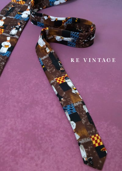 主廚的秘密餐桌工作職人印花領帶8