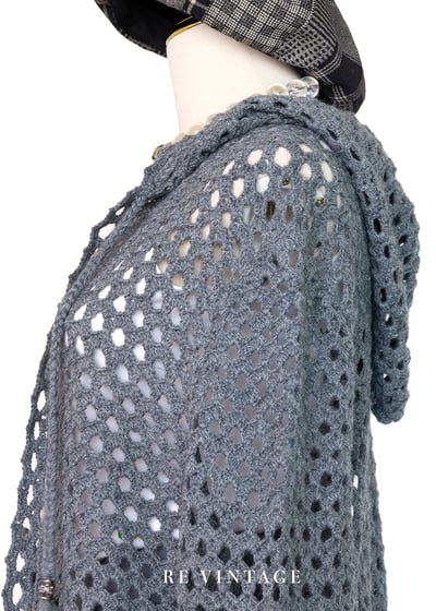 Stone Mountain 深灰色針織長版外套10