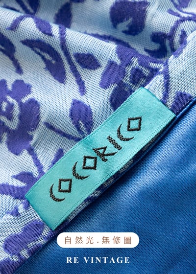 不對稱花朵蔓生細肩帶背心11