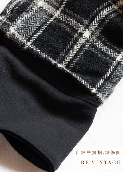 絕美氣質雙排釦格紋西裝外套15