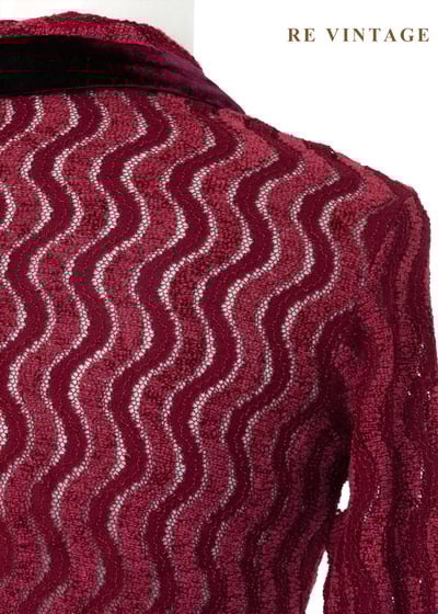 Retro Pulse 復古波紋心跳短版上衣12