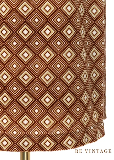 萬花筒菱格紋絨布短裙（26"）4