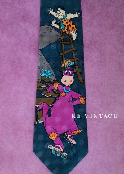 Warner Bros摩登原始人角色領帶5