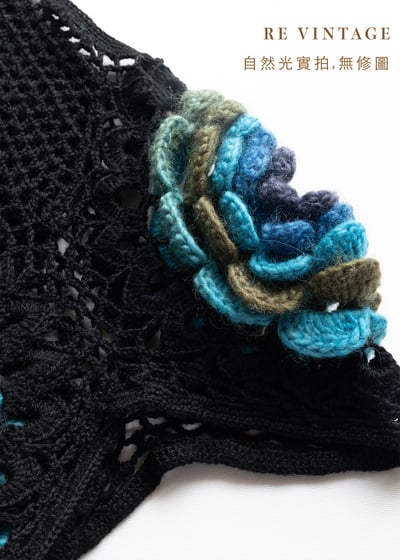 3D立體花朵針織背心16