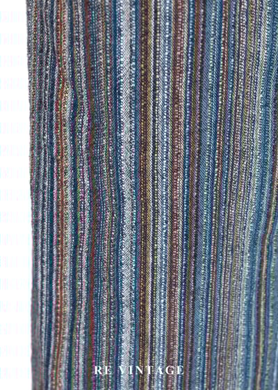 時空經緯 - 復古彩條微喇叭長褲（28"）11