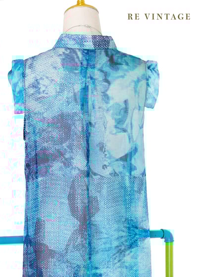 海霧與浪花的藍色旅程洋裝16