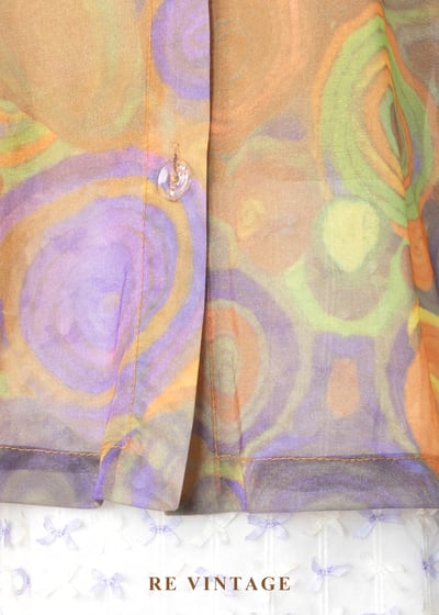 夢境中的行星帶網紗上衣9