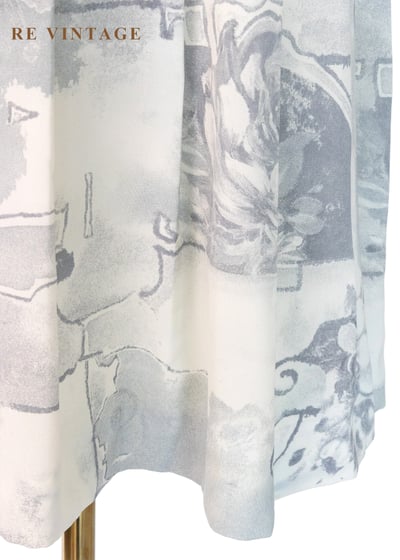 溫柔抽象花卉素描短裙（26"）9