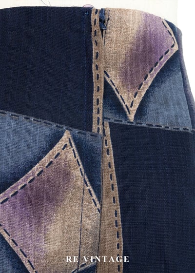 Mosaic Groove 畫布律動高腰短褲(26")11