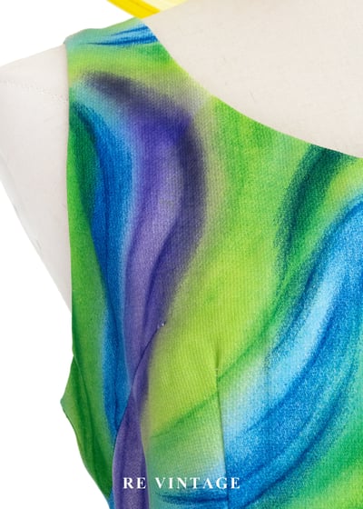 夏日維他命 - 流動撞色迷你洋裝5