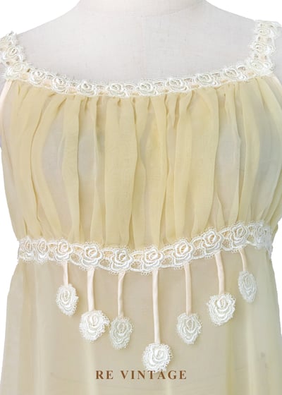 仲夏午茶 - 檸檬黃細肩帶背心5